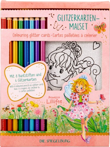 Meine Glitzerkarten – Verzauberte Natur Bastelset Für Kinder Ab 3 Jahren, Mit 6 Karten & Buntem Glitzer