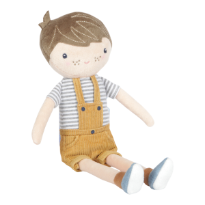 Little Dutch Kuschelpuppe Puppe Jim 50cm - groß