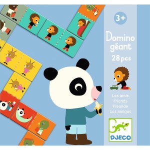 Lernspiele: Riesen Domino - Freunde  von DJECO