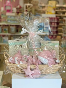 Baby Wilkommen Geschenk Little Dutch in rosa