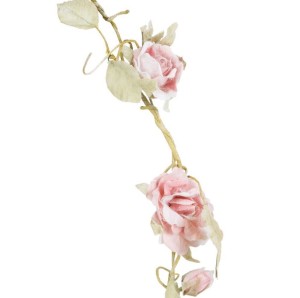 Rosen Girlande 165 cm Altrosa -  Sass and Belle