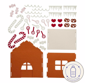 Lebkuchenhaus - Bastelset von Fabelab 