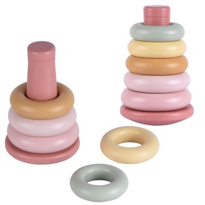 Little Dutch - Stapelturm rosa