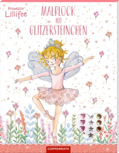 Prinzessin Lillifee: Malblock mit Glitzersteinchen 