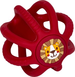 Silikon-Greifball Löwe - BabyGlück Coppenrath