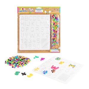 ABC CHAMPIONS Bügelperlen Lernspaß-Set Buchstaben & Zahlen - Trendhaus 