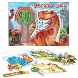 Dino World Snip Snap Book 
