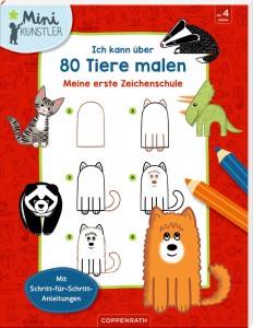Ich kann über 80 Tiere malen - Mini-Künstler  - Coppenrath