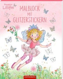 Malblock mit Glitzerstickern - Prinzessin Lillifee - Coppenrath