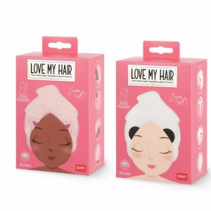 Legami - Turban-Handtuch für die Haare - Love my Hair