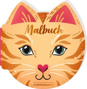 Malbuch Cat - 100% selbst gemacht  -  Die Spiegelburg  