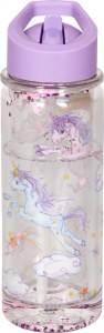 Glitzer-Trinkflasche (ca.0,3 l) - Einhorn-Paradies Die Spiegelburg