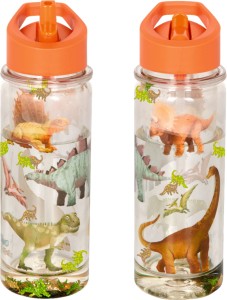 Glitzer-Trinkflasche (ca.0,3 l) - Dino Friends Die Spiegelburg