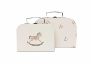 Spielkoffer - Nostalgic Ride - Schaukelpferd 2 Stück Jollein 