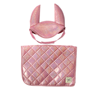 Astrup Satteldecke undFliegenohren für Hobby Horse  Pink