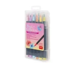 LEGAMI Set mit 12 Pinselstiften Pastel - Brush Markers Pinselspitze