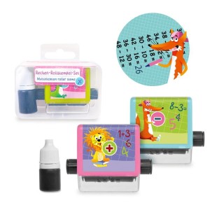 ABC-5 Rechen-Rollstempel-Set 2-teilig - Trendhaus