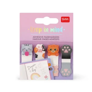 Legami - Selbstklebende Seitenmarkierungen - Keep in Mind - Katze