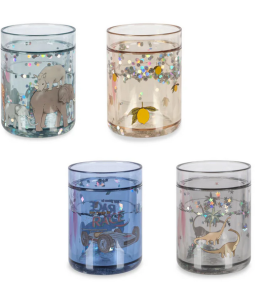 Konges Slojd Glitzer Becher  - Rosa und Neutral Auswahl nicht möglich