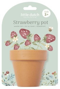 Little Dutch - Pflanztopf Erdbeere