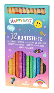 Moses. Happy Day Buntstifte im Glitzerlook 
