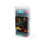 LEGAMI Set mit 12 Pinselstiften - Brush Markers Pinselspitze
