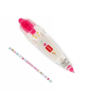 LEGAMI Stift mit Dekoband Einhorn mit Nachfüllband je 4m