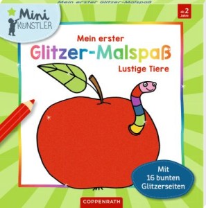 Mein 1. Glitzer-Malspaß - Lustige Tiere (Mini-Künstler)-  Coppenrath