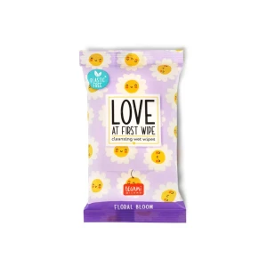 Legami - 10 feuchte Reinigungstücher für Hände und Gesicht - Love At First Wipe