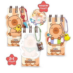 Trendhaus -  Mini-Blöckchen 2-in-1 104 Blatt Capybara