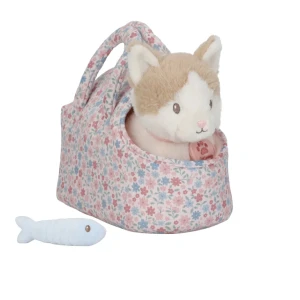 Little Dutch - Kuscheltierkatze in Tasche – Mehrfarbig – Essentials