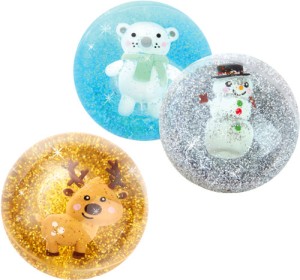 MM SF Leuchtflummi XXL Ø 6,5cm, 3-fach sortiert - Trendhaus