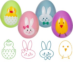 Ei-Stempel - Fröhliche Ostern - Die Spiegelburg 