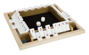 Würfelspiel - Shut the Box „Gold Edition” - small foot 