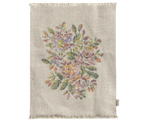 Maileg - Teppich, Blumen - Groß