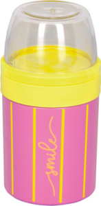 Lunchpot isoliert, Streifen (Edelstahl) - TO GO - Die Spiegelburg