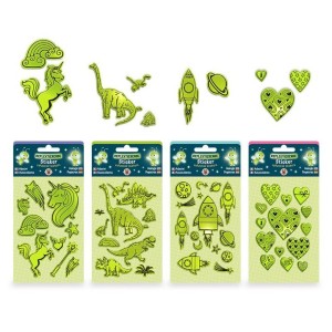 Trendhaus - Sticker reflektierend, 4-fach sortiert