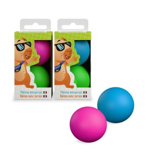 Trendhaus - Antistress- & Relaxbälle 2er-Set, 3-fach sortiert
