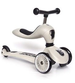 Lagerverkauf  -  2in1 Roller Highwaykick 1 ash Scoot & Ride  
