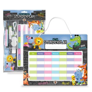 Trendhaus - Stundenplan „Wisch & Weg“ 5-teilig