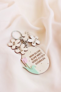 Personalisierter Schlüsselanhänger – Geschenk für Mama & Oma