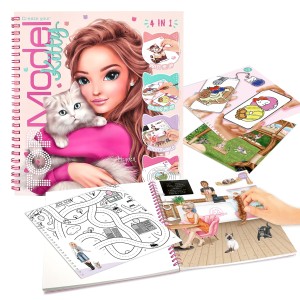 Create your TOPModel Kitty Malbuch
