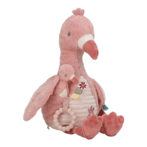 Little Dutch Safari Friends Aktivitätskuscheltier Flamingo - Pink