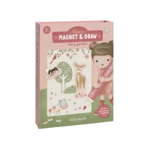 Little Dutch Magnetisches Spielbuch - Rosa 