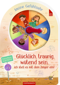 Buch Glücklich, traurig, wütend sein, ich stell es mit dem Zeiger ein!   - Die Spiegelburg  