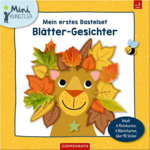 Mein erstes Bastelset: Blätter-Gesichter (Mini-Künstler)  - Die Spiegelburg  