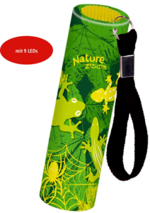 Kleine Taschenlampe (mit 9 LEDs) Nature Zoom  - Die Spiegelburg 