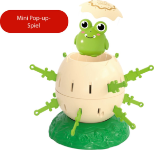Mini Frosch-Alarm Spiel - Bunte Geschenke  - Die Spiegelburg 