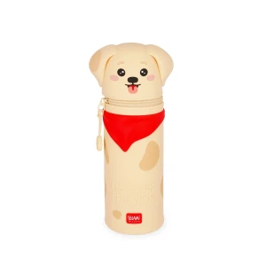 2-in-1-Federmäppchen aus weichem Silikon - Kawaii - Golden - Legami