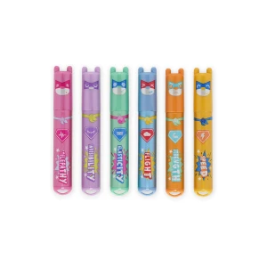 Set mit 6 Mini-Textmarkern - Teddy's Superpower -Legami